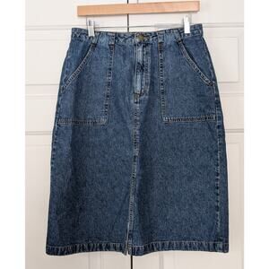 Covington Vintage Denim Utility Skirt